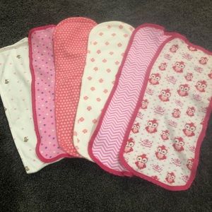 Lot of 6 burp cloths